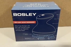 Bosley Cordless Deep Scalp Massager | Red Light Electric Head Massager, SEALED - Picture 1 of 4