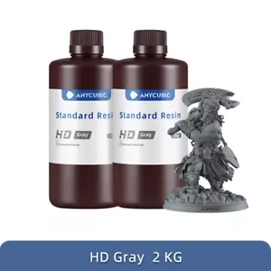 2KG ANYCUBIC HD Grey UV Resin 405nm Standard UV Harz für LCD 3D Drucker M3 M5 - Bild 1 von 14
