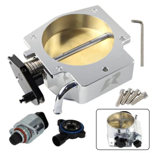 102MM Throttle Body+TPS IAC For Chevy GM Gen III LS1 LS2 LS3 LS6 LS7 SX LS LSX - Picture 1 of 11