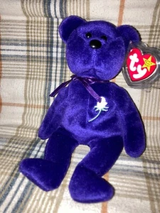 TY Beanie Baby, Orso Principessa - Foto 1 di 1