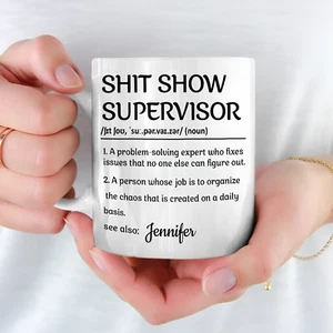 Un experto en resolución de problemas - Taza personalizada para compañeros de trabajo - Regalo para compañeros de trabajo - Imagen 1 de 4