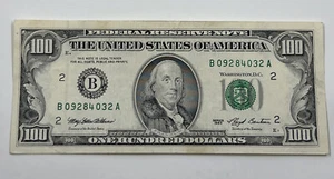 1993 $100 FRESH Bill-Richmond-LOT Z 118 - Picture 1 of 8