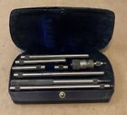 Reed Small Tool Works Inside Micrometer Set W/ Case Machinist Tools Usa Vintage