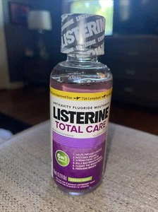 Listerine Total Care Anticavity Fluoride Mouthwash Travel Siz 3.2 oz - Picture 1 of 2