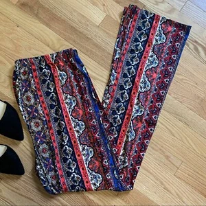 Planet Motherhood Patterned Flare Leggings NEW 2X Maternity - Picture 1 of 7