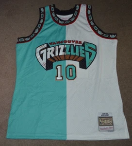 Mike Bibby Vancouver Grizzlies 1998-99 Mitchell & Ness HWC Swingman Split Jersey - Bild 1 von 9