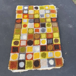 Mid Century Design Modern. Pop Art Retro Teppich 43" x 66" - Bild 1 von 7