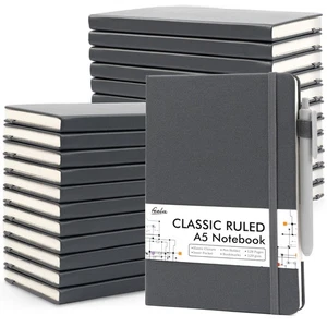 24 Pack Journal Notebook for Work, Business Notebook Bulk Hardcover Lined Wri... - Picture 1 of 7