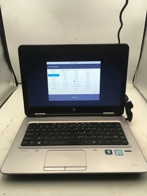 HP PROBOOK 640 G2 -FRESH LINUX INSTALL- INTEL I5 6TH GEN - 8GB RAM -128GB SSD-BB - Image 1 of 4