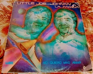 LITTLE JOE & JOHNNY Y LA FAMILIA "NO QUIERO MAS AMAR" TEXMEX CHICANO RARE LP VG - Picture 1 of 4