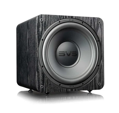 Subwoofer alimentado por ceniza negra SVS SB-1000 Pro Foto 1 de 4