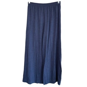 Pantalón Z Supply Mujer Scout Texturizado Slub Pierna Ancha Usado Azul Talla M Travel Resort - Imagen 1 de 7