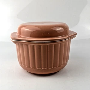 Vintage Retro Rosa Keramik Dutch Oven/Suppentopf Made In Japan - Bild 1 von 9