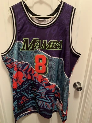 Camiseta de basquete tamanho XXL 2XL KOBE BRYANT Prelude Reflection Headgear Classics - Imagem 1 de 4