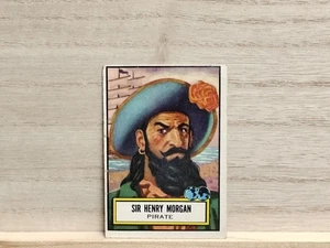 1952 Topps Look n See Card # 123 Sir Henry Morgan (Pirate) - Picture 1 of 9