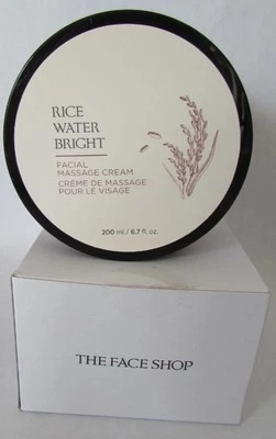 Crema de masaje facial brillante con agua de arroz Avon The Face Shop [6,7 oz] nueva y sellada Foto 1 de 2