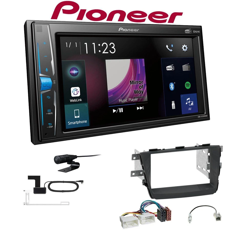 Pioneer 2-DIN Autoradio Bluetooth DAB+ für KIA Sorento II Facelift 2012-2015 - Bild 1 von 4