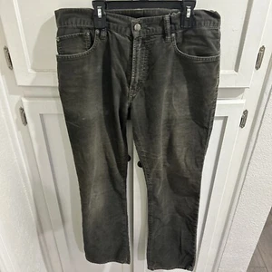 Gap 1969 Brown Men's Corduroy Straight Jeans Size 33x30 - Picture 1 of 8