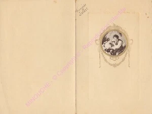 MENU Mariage Lebreton Jouanneau 23 Aout 1947 - Picture 1 of 2