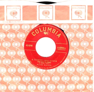 WAYNE WALKER .. A TEENAGE LOVE AFFAIR / WHATEVER YOU DESIRE .. 45 RPM -2094 - Picture 1 of 3