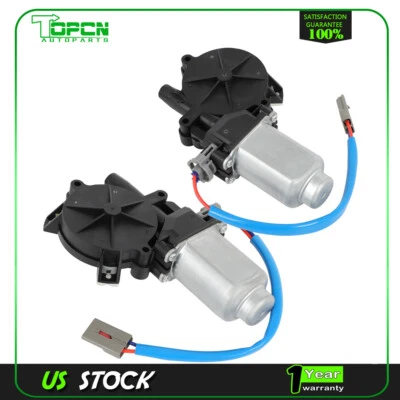 Pair Rear Passenger Drive Side For Ford F-150 Lobo 2003-2001 Power Window Motor - Image 1 of 4