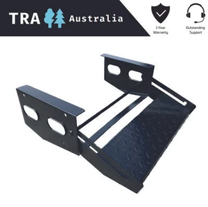 Cámper remolque de un solo tirón negro con escalón de acero para caravana accesorios piezas Jayco - Imagen 1 de 2
