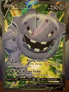 Steelix V (Full Art) 176/185 Swsh04: Vivid Voltage Holo - Bild 1 von 2