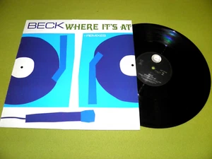 Beck - Where It's At + Remixes - RARE 1996 USA "Bong Load" 12" / U.N.K.L.E. - Picture 1 of 2