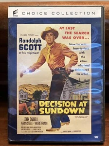 Decision at Sundown (DVD, 1957/2012) Randolph Scott Western Budd Boetticher - Picture 1 of 3