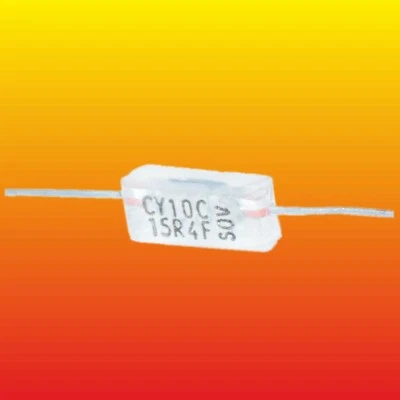 CONDENSADOR VINTAGE VIDRIO AXIAL CORNING AVX SOVCOR CY10C15R4F 15.4pF 1% 500V Foto 1 de 4