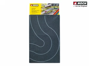NOCH 60701 pista H0 carretera federal curva universal, asfalto, 2 unidades - Imagen 1 de 4
