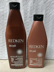 Redken Smooth Lock Duo: Shampoo 10.1oz/300ml & Conditioner 8.5oz/250ml **NEW** - Picture 1 of 2