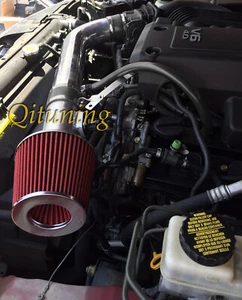 Black Red Air Intake System Kit + Filter For 2011-2012 Nissan Pathfinder 4.0L V6 - Foto 1 di 2