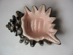 Vintage Florida Souvenir Murex Muschel Figur Schale Aschenbecher JAPAN MCM - Bild 1 von 8