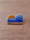 Jackson Hole Resort Vintage Skipin Wyoming USA Reversmütze Pin blau orange