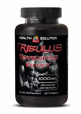 HEALTH SOLUTION USA Strong Body Muscle Mass - TRIBULUS TERRESTRIS Strong Enhancer - 1 bottle 60 t.