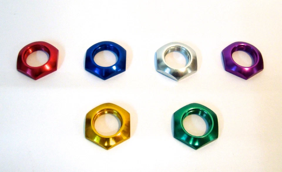 Eloxierte Fußschaltermuttern Großeinkauf, passt Standard 3PDT und mehr - Bild 1 von 1