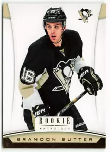 2012-13 Brandon Sutter Panini Rookie Anthology - Pittsburgh Penguins - Picture 1 of 2