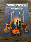 1979 Vintage Print Ad For Hohner Electric Guitars When Looking For Big Break