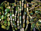 Mother Of Pearl Beads 4 X Asst 35cm Strands Lime Necklace Shell Free Postage