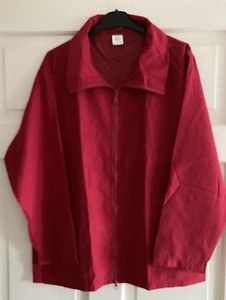 Damen Jacke Übergangsjacke Sommerjacke Freizeitjacke Farbe rot Größe L - XL - Bild 1 von 5