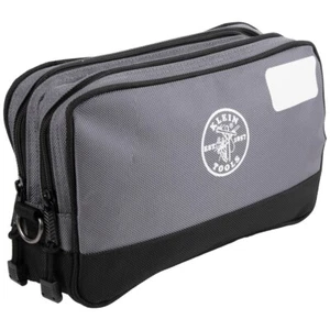 Klein Tools 55583 Double Zipper Bag, 12 inch x 7 Inch - Picture 1 of 12