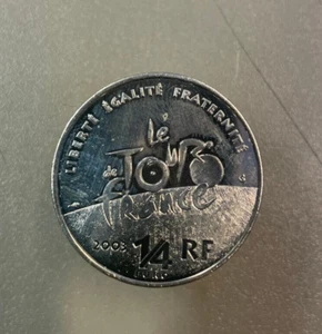 Frankreich 1/4€ RF Münze - Bild 1 von 2