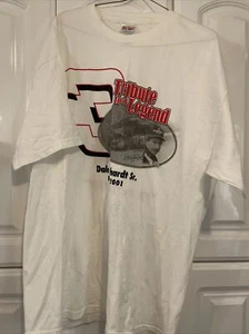 Dale Earnhardt Nascar Hanes Vintage Tshirt XL tribute to a legend - Picture 1 of 5