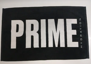 Prime Hydration Towel - Black and White - New - 24" x 15" - Picture 1 of 7
