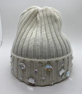 Gems Gorro Gorra Mujer Talla Única OSFM Blanco Acrílico - Imagen 1 de 5