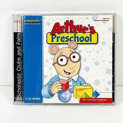 Arthur's Preschool PC CD-ROM Educational Video Game for Windows and Macintosh - Image 1 of 4