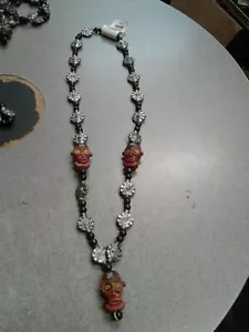 Mardi Gras Zone Tribal Faces Version #2 Beads Each Handmade - Picture 1 of 4