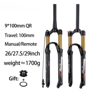 26/27.5/29inch MTB Bicycle Front Suspension Air Fork Travel 120mm QR 9*100mm - Picture 1 of 48