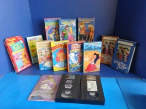13 CHILDREN VHS TAPES- LITTLE LULU, RAGGEDY ANN, CASPER, SWANS, ETC - Imagen 1 de 6